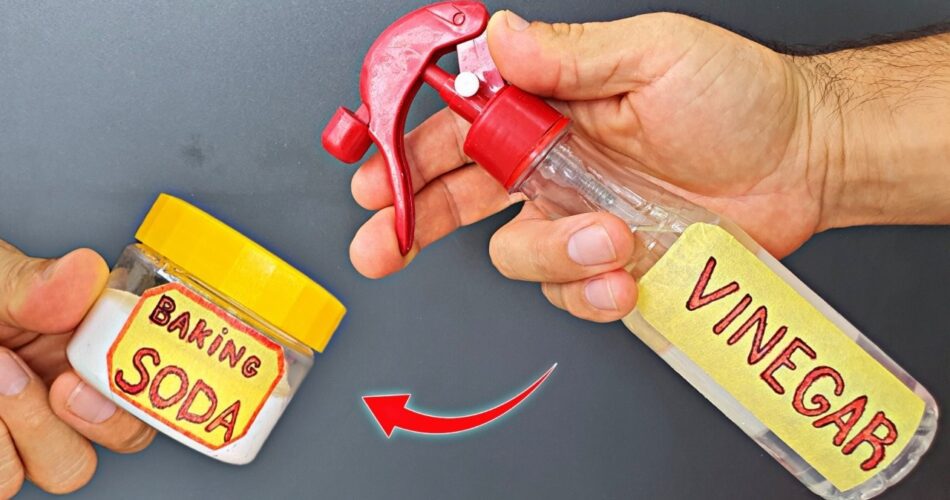 Mix Baking Soda and Vinegar – What Happens Will Blow Your Mind.