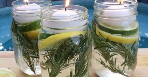 DIY Mosquito Repellent Mason Jars to Keep Bugs Away This Summer