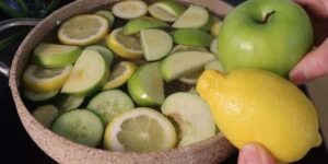 A Refreshing Trio Lemon, Apple, and Cucumber Drink for Well-being