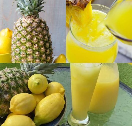 Enjoy a Zesty Pineapple Lemonade – Refreshing and Sugar-Free!