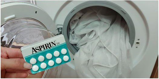 The Amazing Results with Aspirin in the Washing Machine