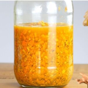 Fermented Turmeric Ginger Pickle Recipe