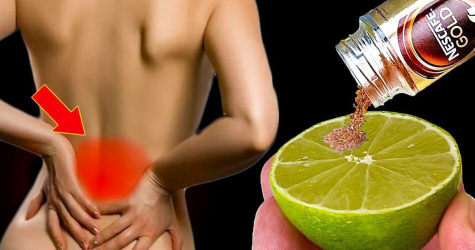 Lemon and Coffee Remedy for Pain Relief