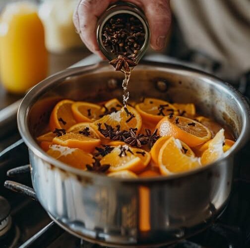 Boiling Orange Peels with Cloves A Traditional Remedy from Our Grandmothers