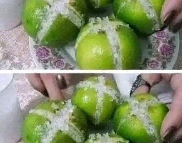 Grandma’s Trick Cut a Lemon into 4 and Add Salt, This Will Change Your Life