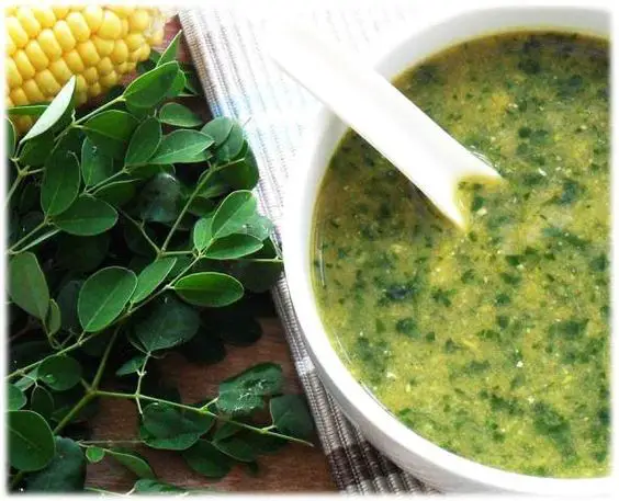 Delicious Moringa Clear Soup Recipe