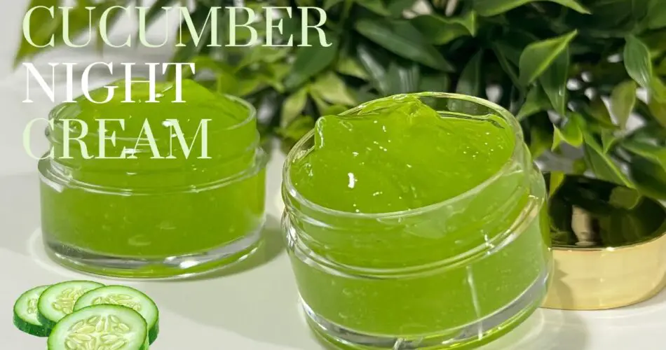 Discover the Secret Homemade Collagen Emulsion with Cucumbers