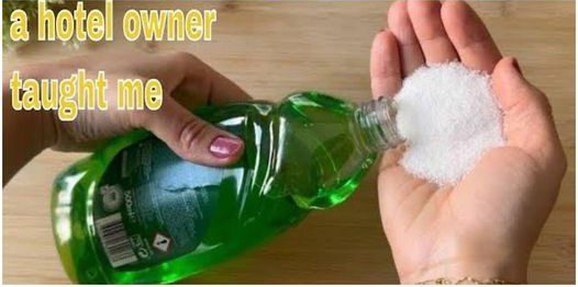 Mix Detergent with Salt You Won’t Believe the Incredible Results!