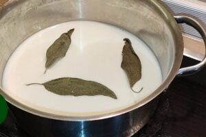 Soothe Your Cough with a Healing Nighttime Drink Sage, Milk, Honey, and Turmeric